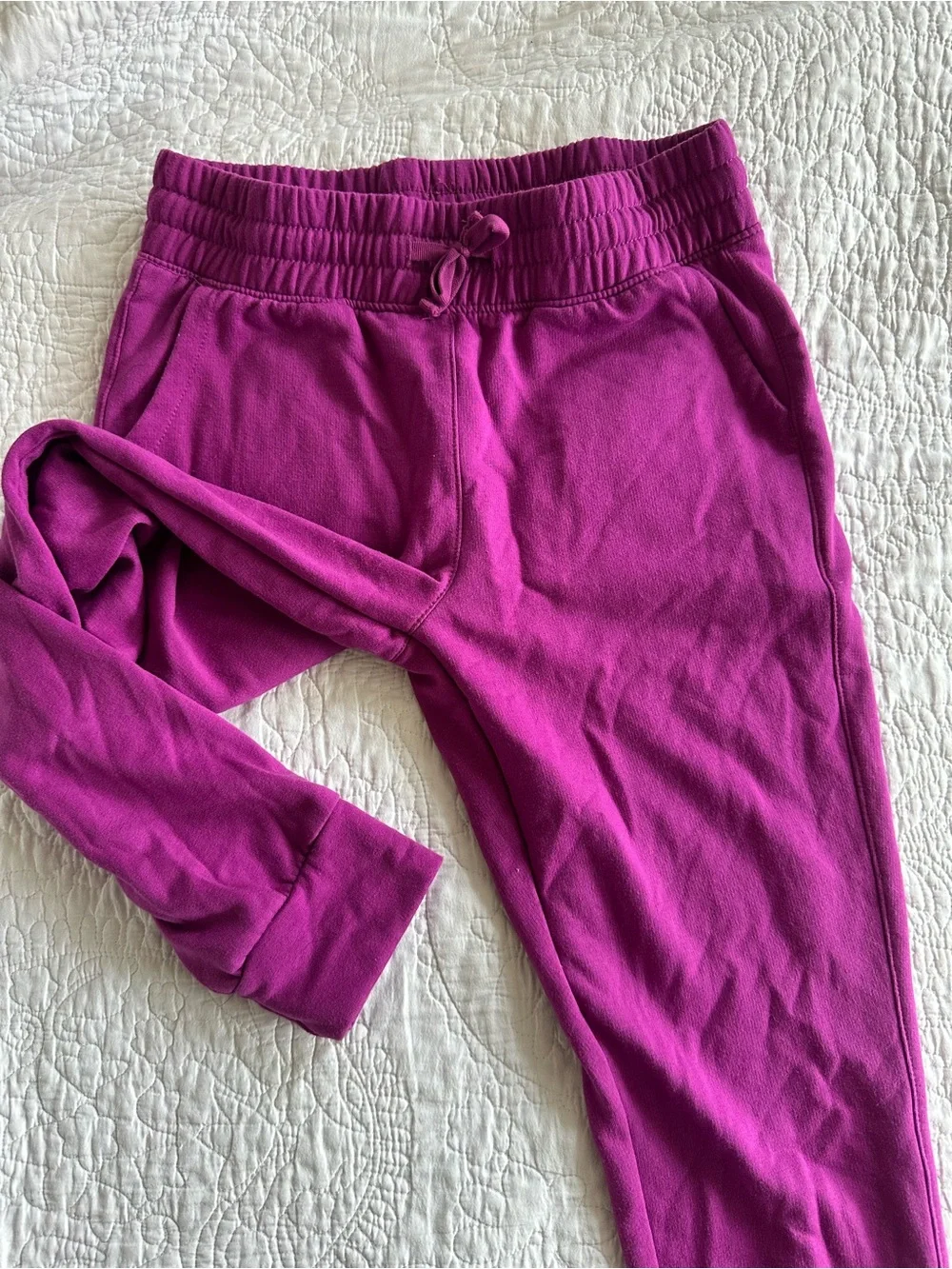 Yogalicious Fuchsia Hooded Sweatshirt & Jogger Set